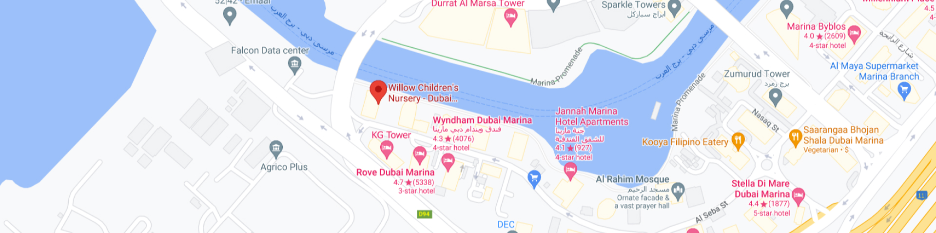 Dubai Marina location map
